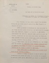 Source Archives nationales, F/17/16931<br/>Document numérisé <a href="https://expo-victimes-vichy-faculte-droit-paris.bibliothequecujas.fr/lettre-de-ripert-au-sujet-dincidents-a-la-faculte-de-droit-18-mars-1944/" target="_blank">consultable ici</a>.