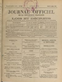 Source gallica.bnf.fr / Bibliothèque nationale de France
</br></br>
<strong>Le 10 juillet 1940, l’Assemblée nationale adopte la loi constitutionnelle qui donne tous pouvoirs au maréchal Pétain pour rédiger une nouvelle constitution.</strong>