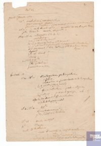 Source Mémorial de la Shoah / Coll. Hélène Gold Markich, cote CMLXXXVI (29)-9
<br><br>
<strong>Avant d’être déportées, toutes les personnes évoquées dans cette galerie ont eu à affronter la première épreuve que constitue leur arrestation, dont les modalités divergent. Certains sont raflés par la police française, d’autres arrêtés par la police allemande. Seul Volico Leizerowski fait l’objet d’un véritable jugement, n’ayant pas été arrêté en tant que juif. Sa judéité ne manque toutefois pas de lui être rappelée par l’un des instructeurs auquel il fait face lors de son interrogatoire, tel qu’il le décrit dans ses notes : « vous êtes juif, je ne vous le reproche pas, mais… »</strong>