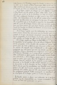 Source Archives nationales, AJ/16/1803
<br><br>
<strong>La faculté de droit applique la nouvelle législation, sans que celle-ci ne suscite de réaction. La date des arrêtés les relevant de leurs fonctions indiquée dans le document est erronée, ils ont été émis le 16 juin 1941. Ces arrêtés avaient un effet rétroactifs et les trois professeurs cités n'étaient en fait pas revenus à la faculté depuis octobre 1940. René Cassin, révoqué dès le 2 septembre après avoir rejoint le général de Gaulle, et Roger Picard, qui n'est plus en France, ne sont pas cités.</strong>