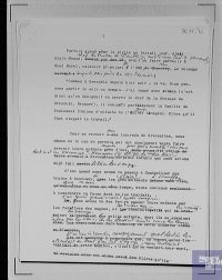 Source Mémorial de la Shoah / Coll. Anny Latour, cote DLXI-70
<br><br>
<strong>Autre source d'informations, les témoignages recueillis après-guerre, comme ici celui de Jenny Masour-Ratner, membre du circuit Garel mis en place par Georges Garel pour sauver des enfants juifs via l'OSE (Œuvre de secours aux enfants), notamment en les faisant passer en Suisse, Cet extrait du témoignage revient sur l’arrestation d’Alain Mossé qui, entre les mains des Allemands, parvient à envoyer un message pour prévenir les autres membres du réseau et sauver les autres maisons d'enfants.</strong>